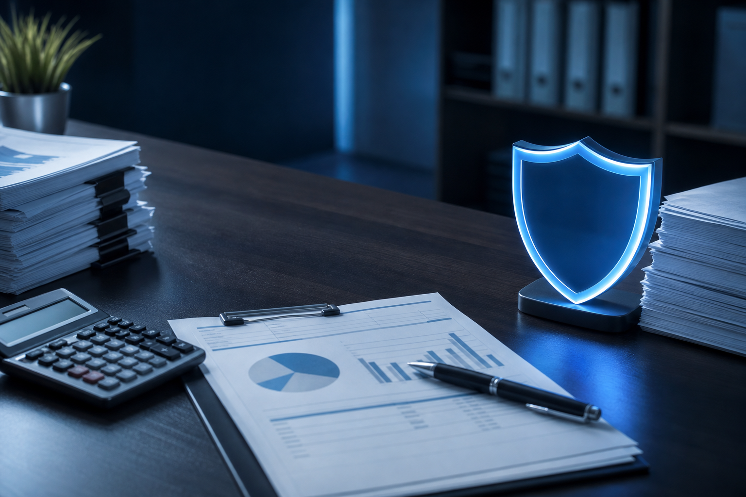 Tax records with a compliance shield
